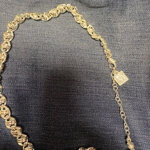 Anne Klein Twisted silver Necklace